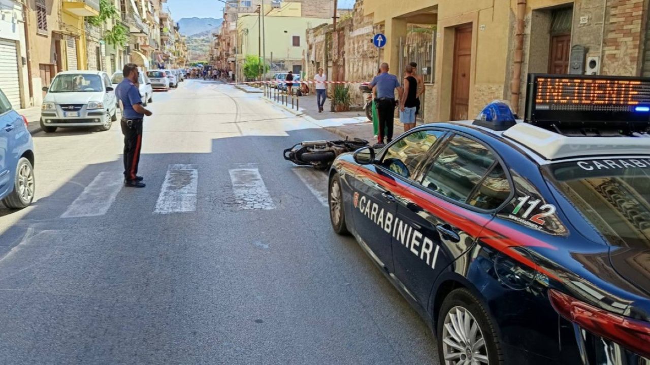 Muore un anziano investito da uno scooter a Capaci