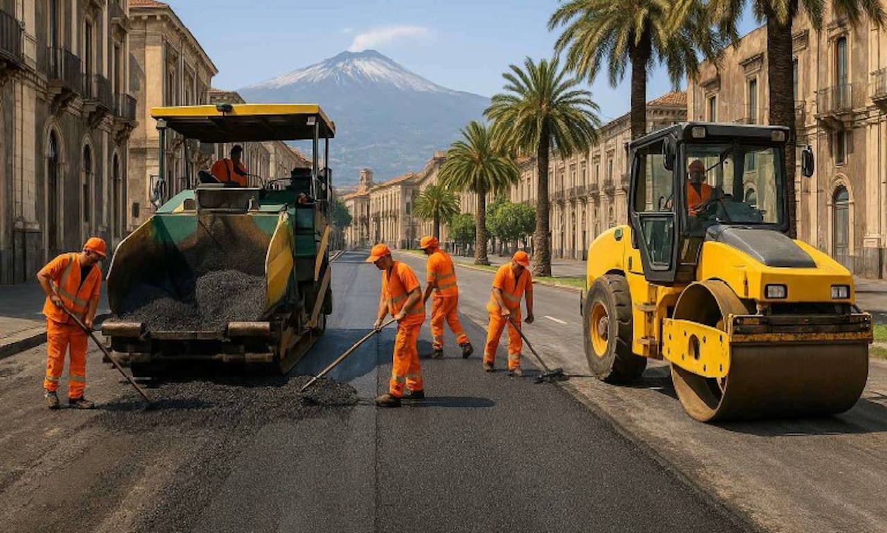 Catania, approvati progetti per oltre 21 milioni di euro per la riqualificazione stradale
