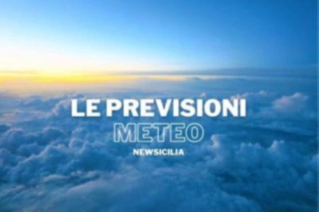 Meteo, in Sicilia ancora un leggero calo delle temperature. Preallerta per rischio incendi
