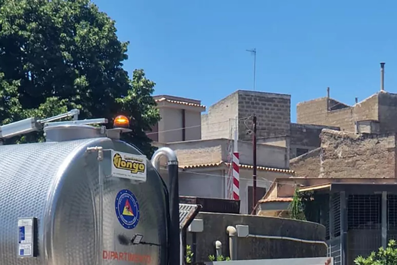 Pompa guasta all’ospedale di Castelvetrano: interviene la Protezione civile