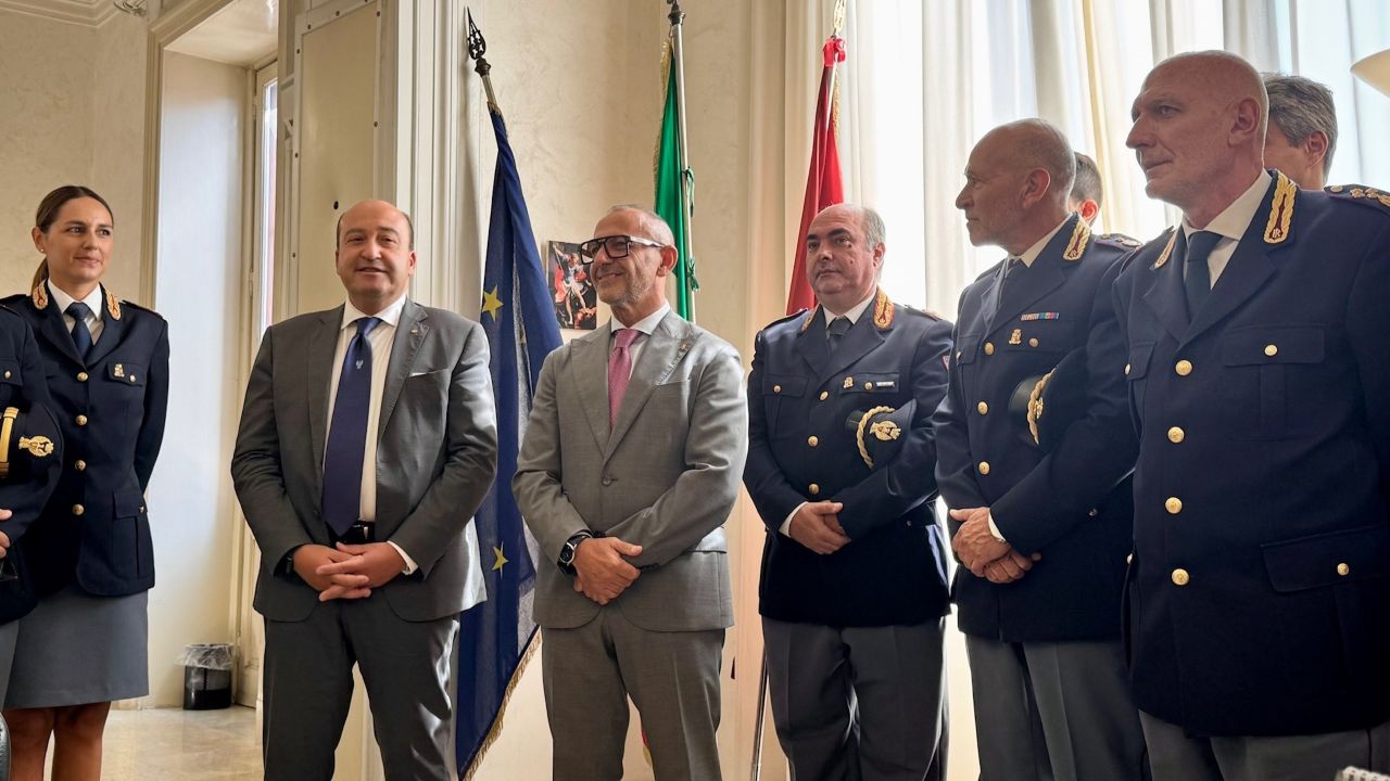 Catania, il Prefetto Signoriello in visita alla Questura: garantire sicurezza ai cittadini
