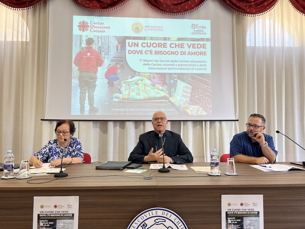 Il report della Caritas Diocesana di Catania: oltre 15mila interventi in un anno