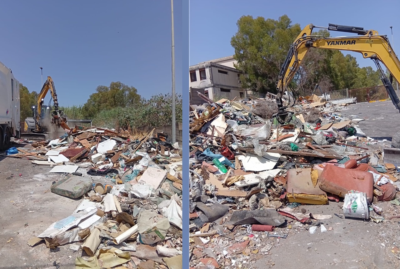 Bonifiche e telecamere per combattere le discariche abusive a Catania