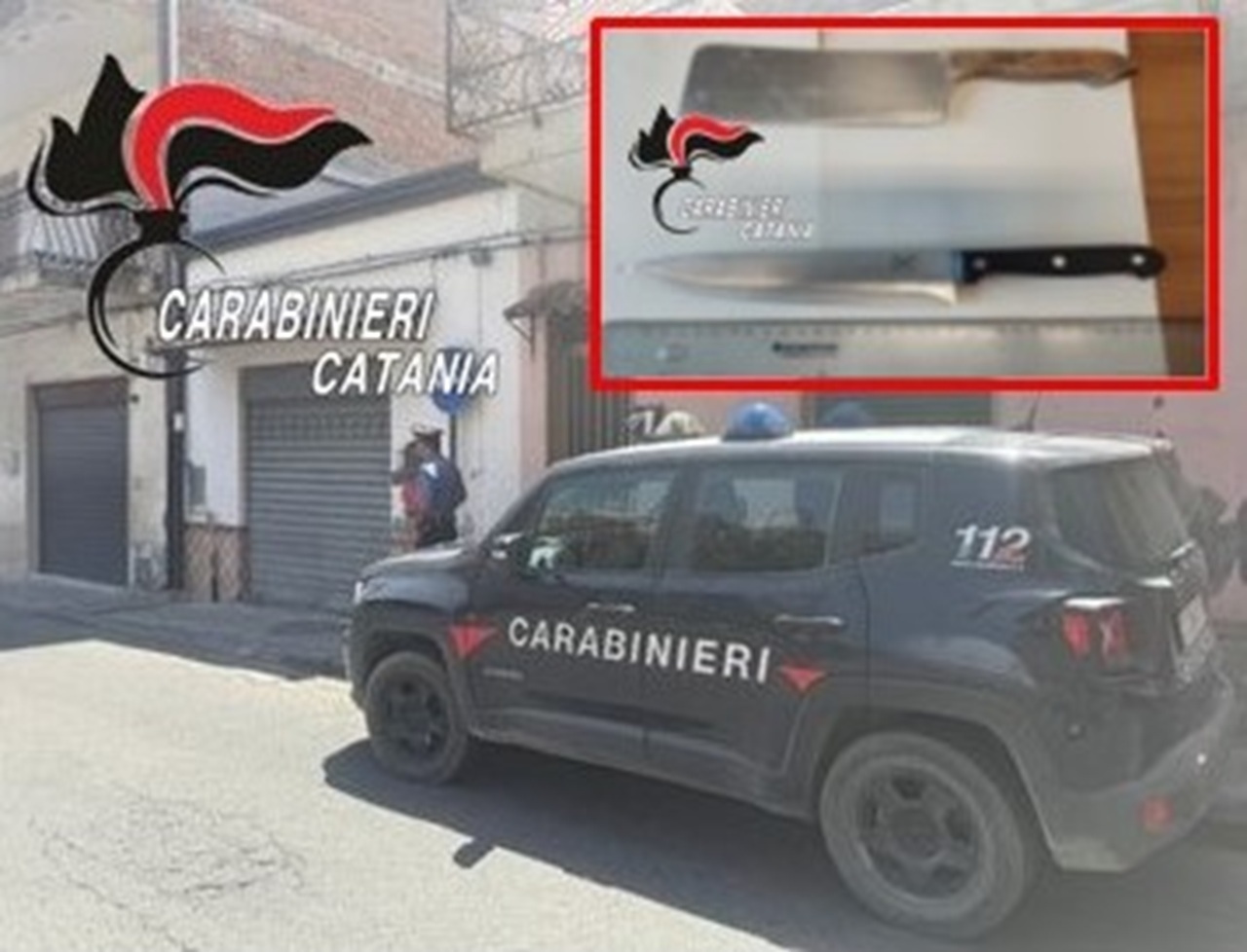 Calatabiano, minaccia con due coltelli gli operatori di un centro di accoglienza: denunciato 31enne