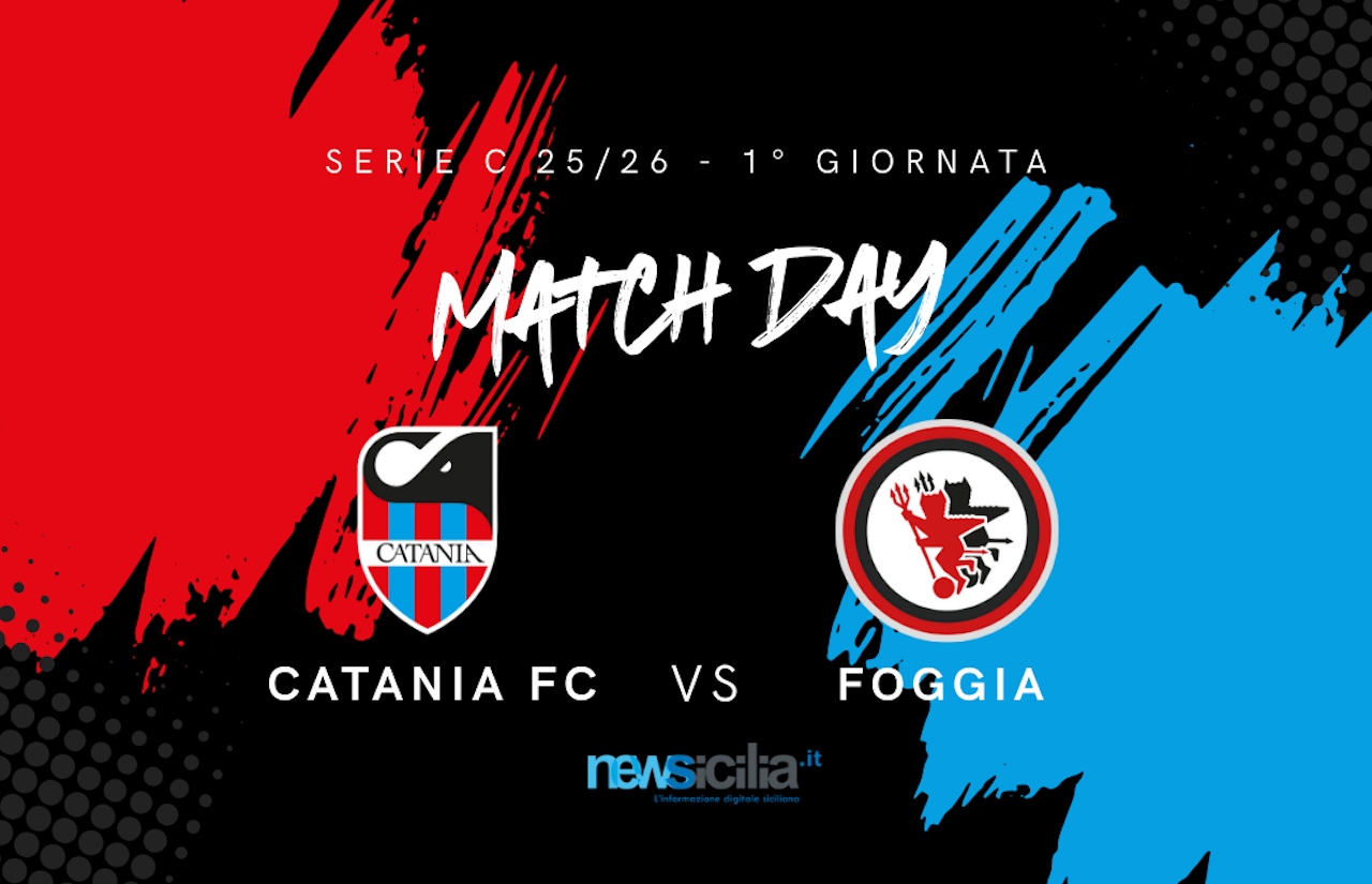 Catania-Foggia 6-0: i Rossazzurri cominciano la Serie C in “sesta”