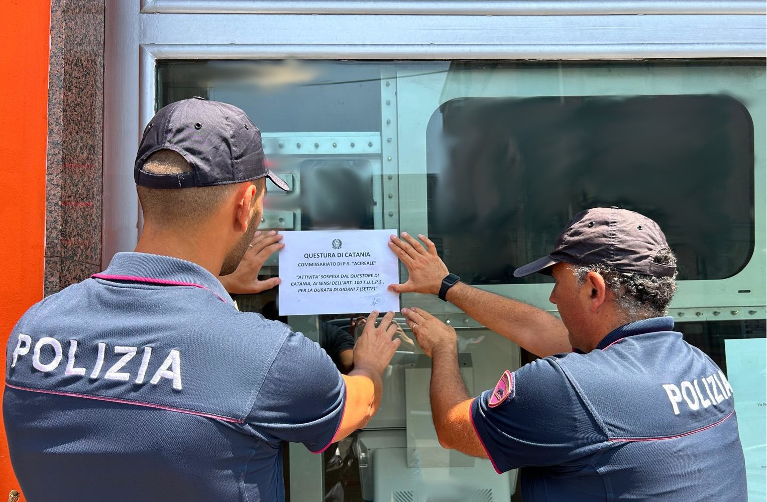 Acireale, centro scommesse chiuso per 7 giorni: “Ritrovo abituale di pregiudicati”