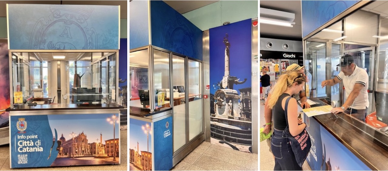 Riaperto l’info point turistico all’aeroporto di Catania: operativo tutti i giorni
