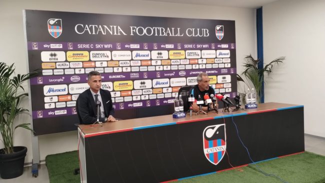 Toscano: dimentichiamo Foggia e pensiamo solo alla Cavese. I tifosi? Così numerosi ad agosto può succedere solo a Catania.