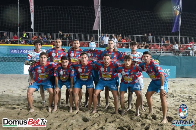 Beach Soccer, il Lenergy Pisa è campione d’Italia: battuto il Catania 2-1 nella finale di Cirò Marina
