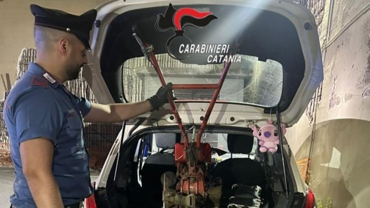 Dal furto di una motozappa alla tentata fuga: due arresti a Biancavilla