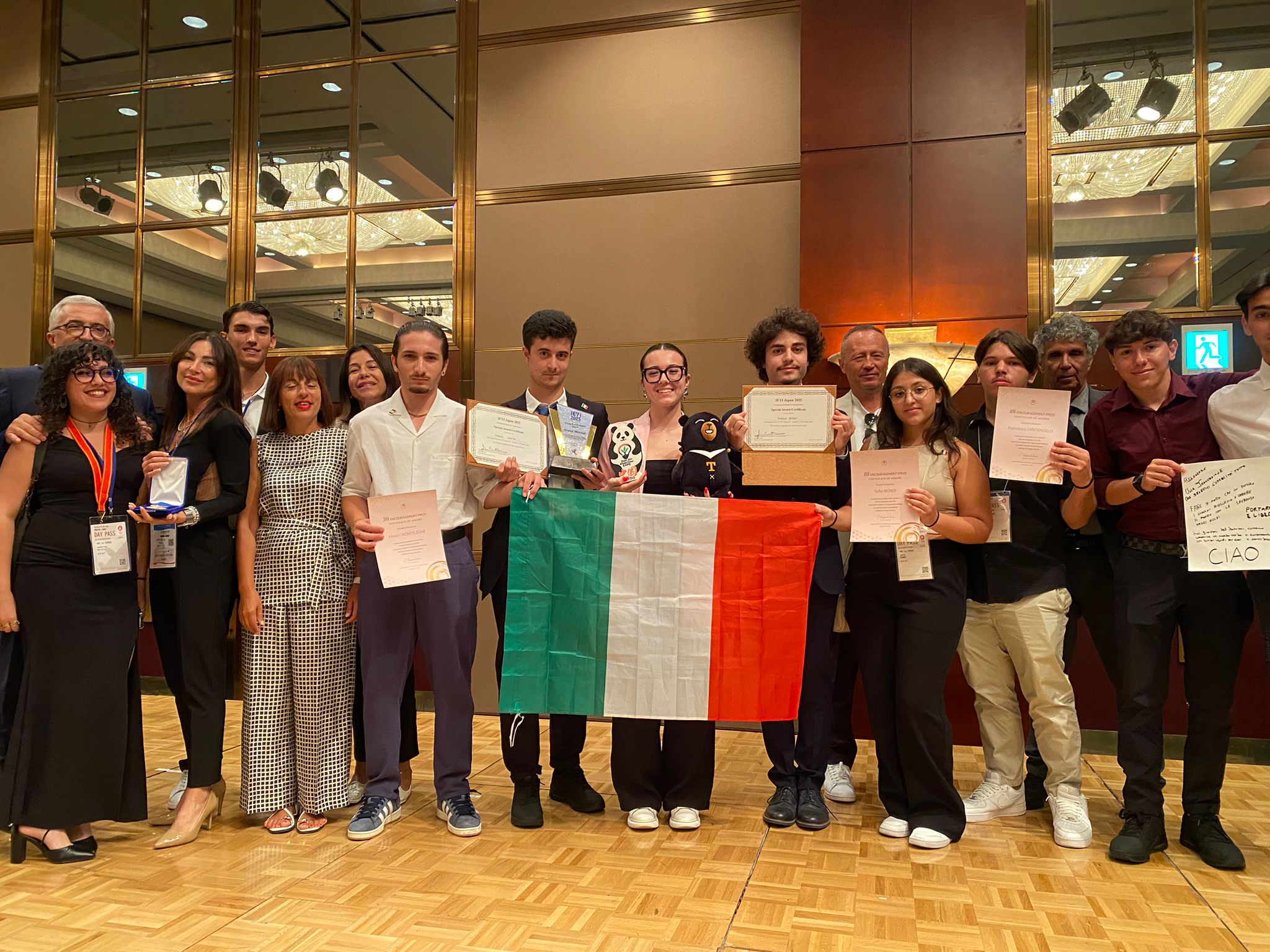 Dal falso papiro a Osaka: tre studenti catanesi dell’ITI “Cannizzaro” di Catania premiati all’Expo 2025