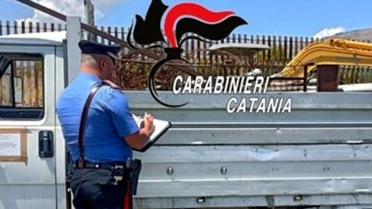 Misterbianco, sorpreso a scaricare rifiuti in un’area interdetta