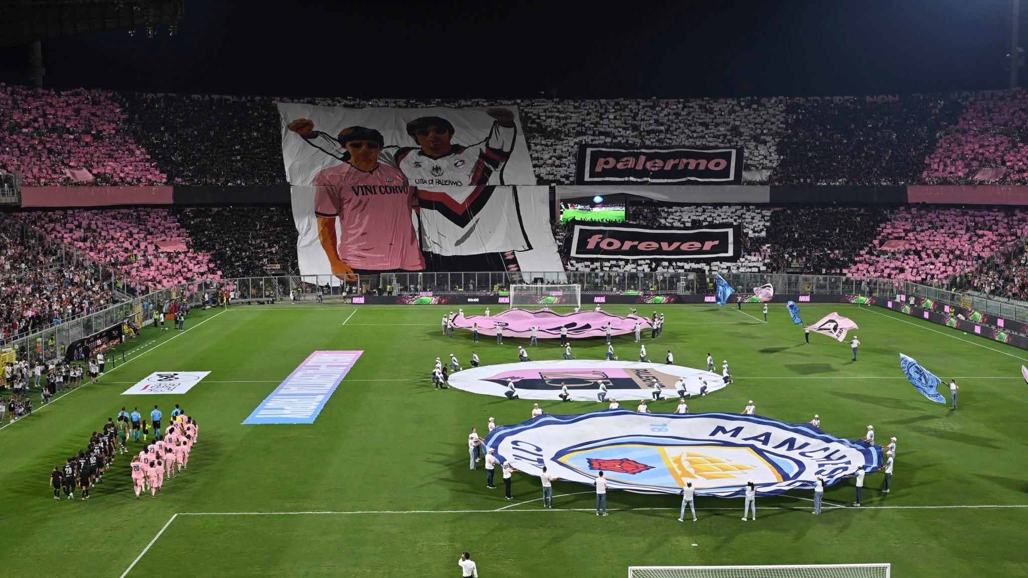 Manchester City trionfa al Barbera: 3-0 al Palermo e primo Anglo-Palermitan Trophy conquistato