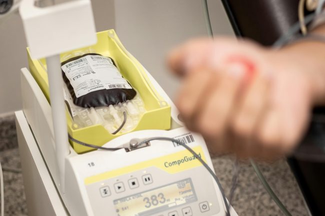 Boom di donazioni di sangue, a luglio raccolte 1.069 sacche in più