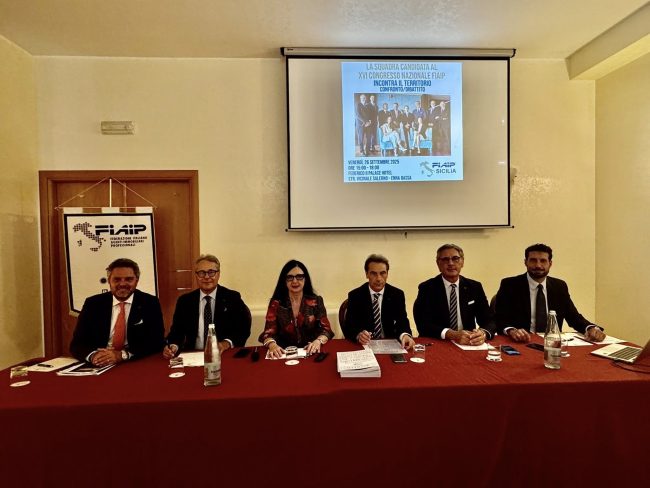 La Squadra di Fabrizio Segalerba incontra la Sicilia: Enna è l’ultima tappa prima del XVI Congresso FIAIP