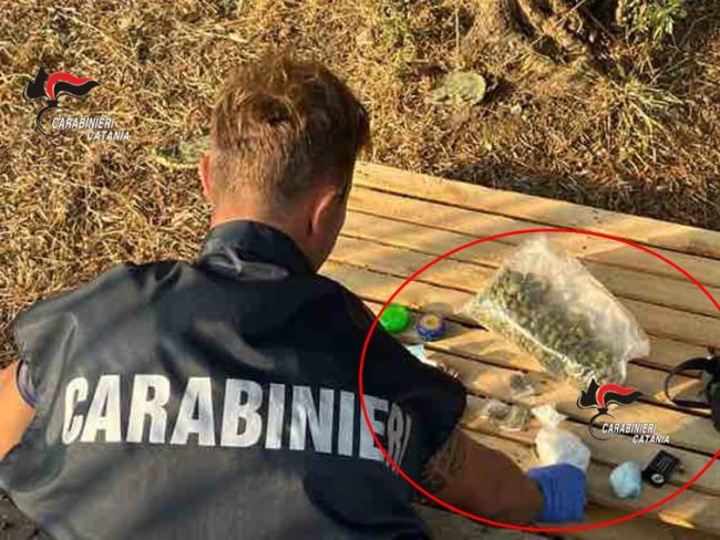 Il territorio etneo “sotto scacco” della droga: arresti a Catania e Aci Castello