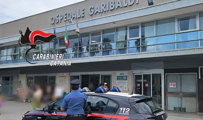 Aggressione al Garibaldi Nesima, paziente “su tutte le furie” perché non vuole essere dimesso