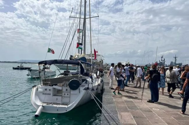 Flottilla, domani all’alba la partenza da Augusta
