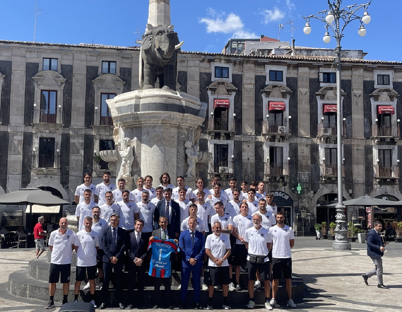 Presentati a Palazzo degli Elefanti i protagonisti del Catania FC 25/26