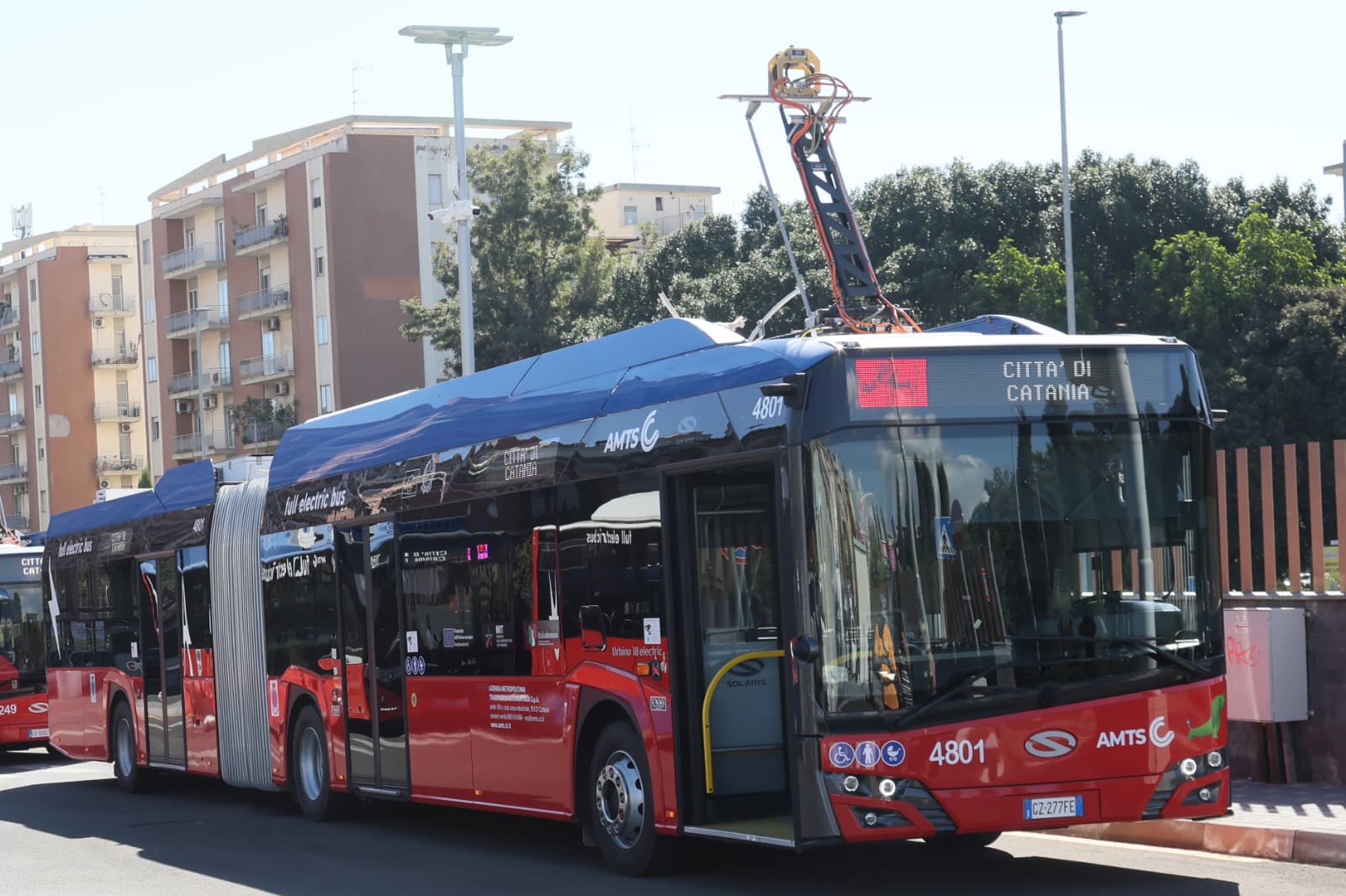 Catania investe sul futuro: presentati i nuovi autobus elettrici di AMTS