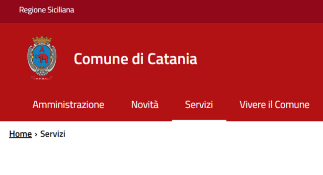 Catania, online il nuovo portale istituzionale del Comune