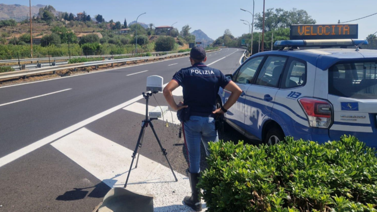 Messina, autovelox su A18 e A20: calendario controlli dal 29 settembre al 5 ottobre