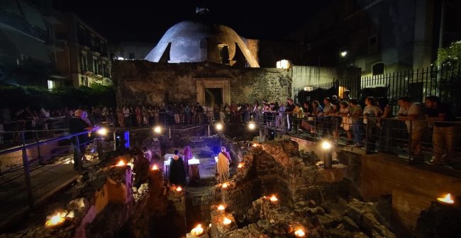Palcoscenico Catania, l’Enea ridimensionato conquista il pubblico e torna alle Terme
