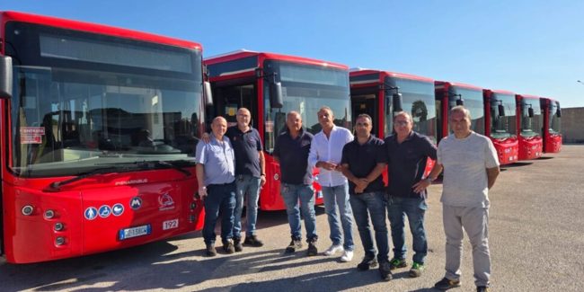 Trapani, da oggi in servizio 9 nuovi autobus “Euro 6”