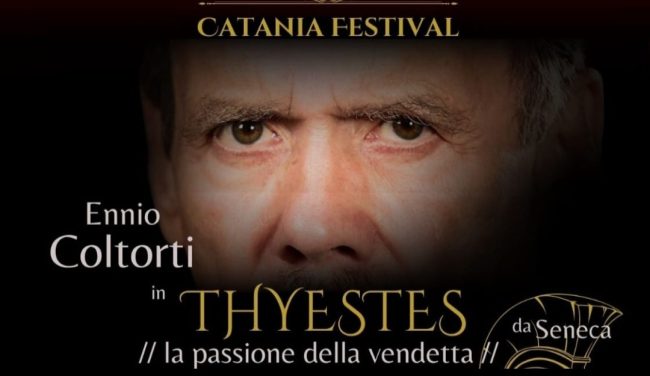 Mitoff Festival Catania, Ennio Coltorti protagonista in “Thyestes – La passione della vendetta”
