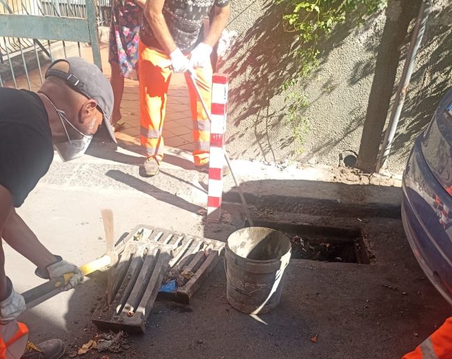 Catania, potenziata la pulizia delle caditoie per prevenire allagamenti