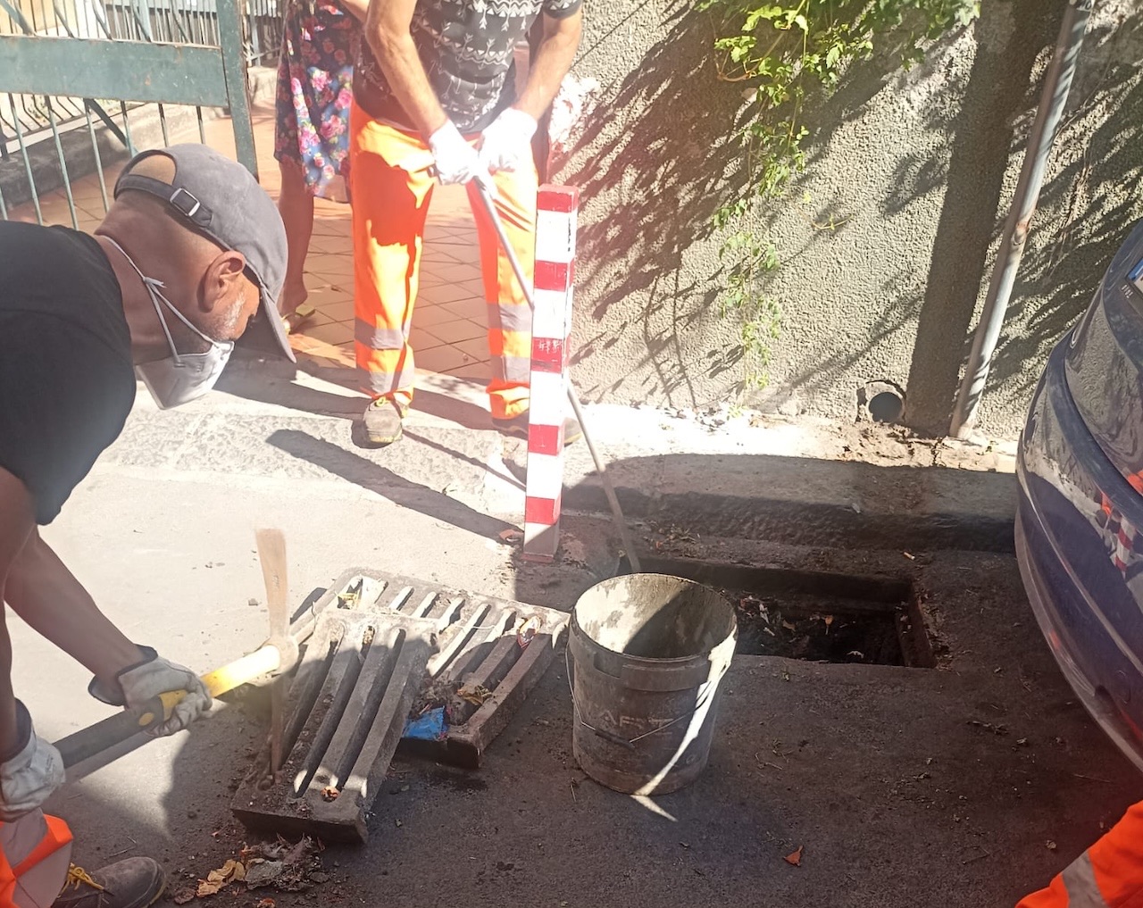 Catania, potenziata la pulizia delle caditoie per prevenire allagamenti