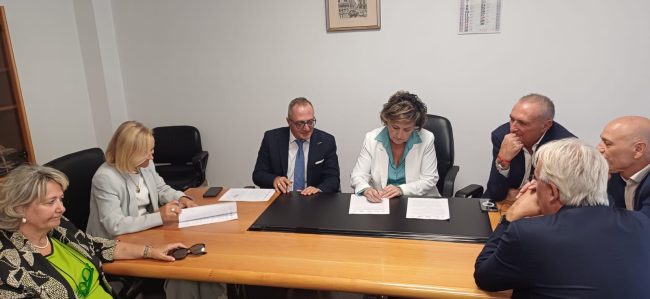 Firma del protocollo d'intesa per la realizzazione del Polo oncoematologico di Palermo