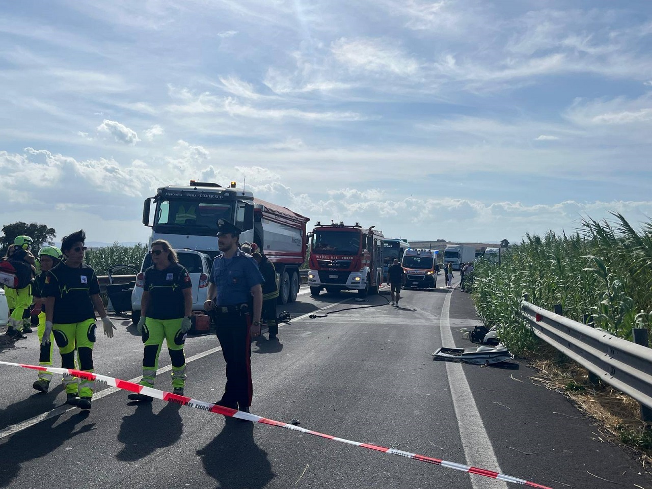 Incidente mortale sulla Statale 194, due le vittime