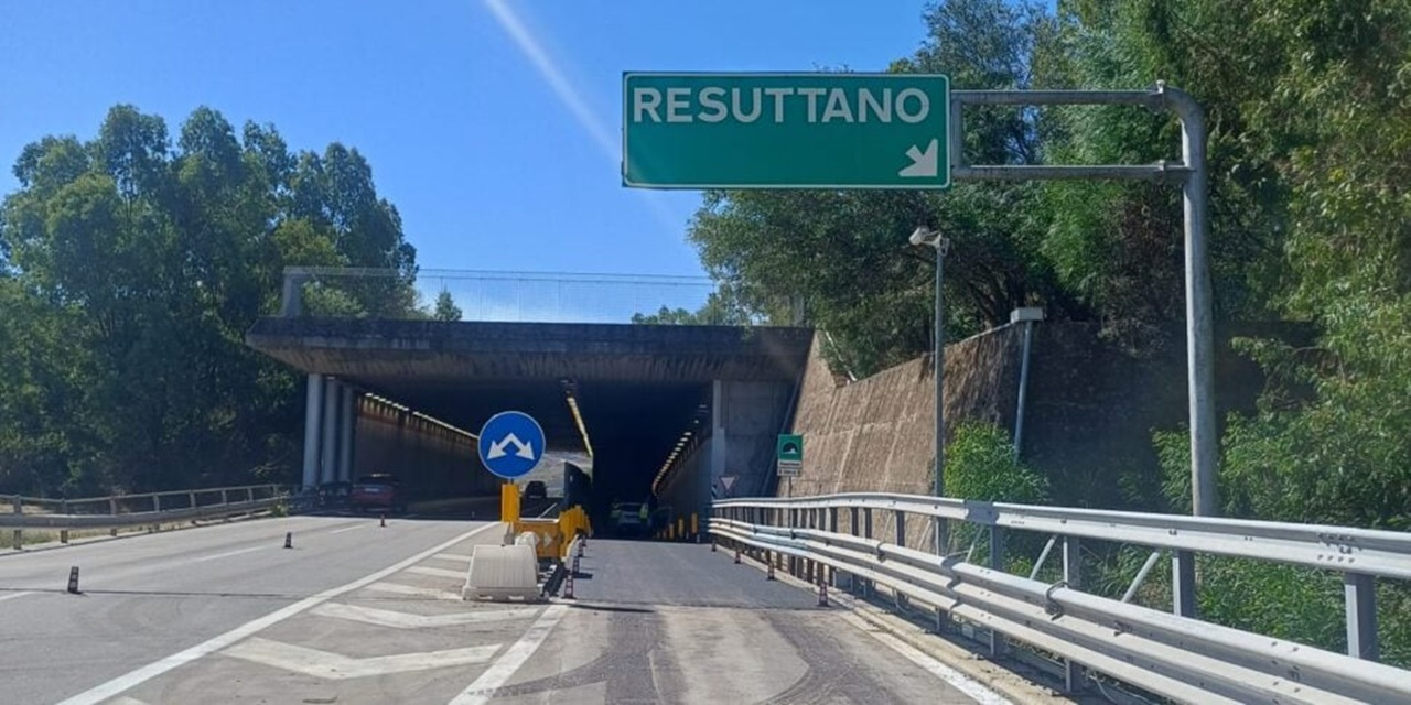 A19 Palermo-Catania, chiusa per una settimana la rampa di uscita a Resuttano