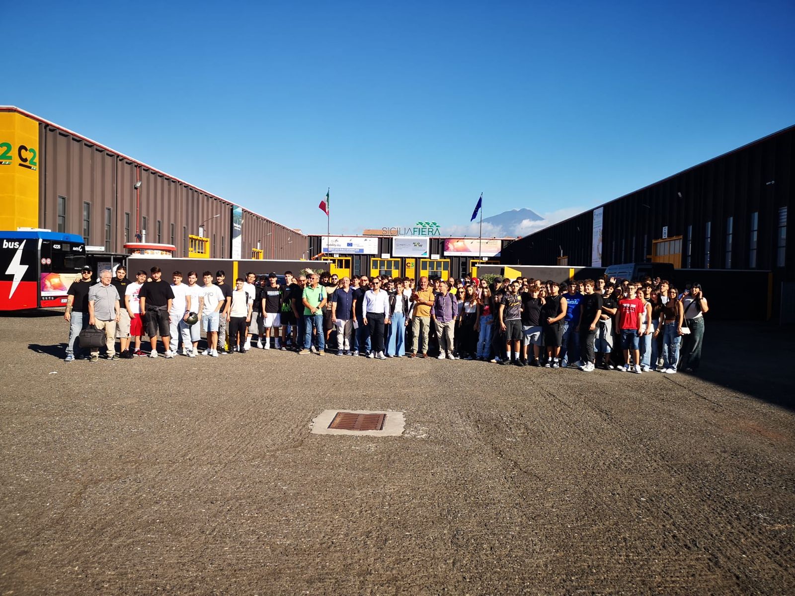 Gli studenti del “Cannizzaro” di Catania in visita alla Fiera Heysun – “Expo della Transizione Energetica 2025”