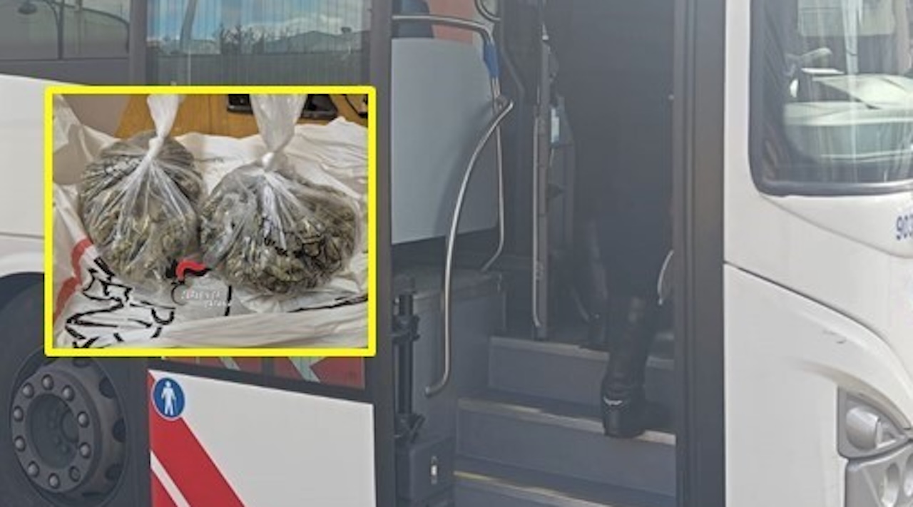 Di ritorno da Catania, minore arrestato a Randazzo con la droga sul bus di linea