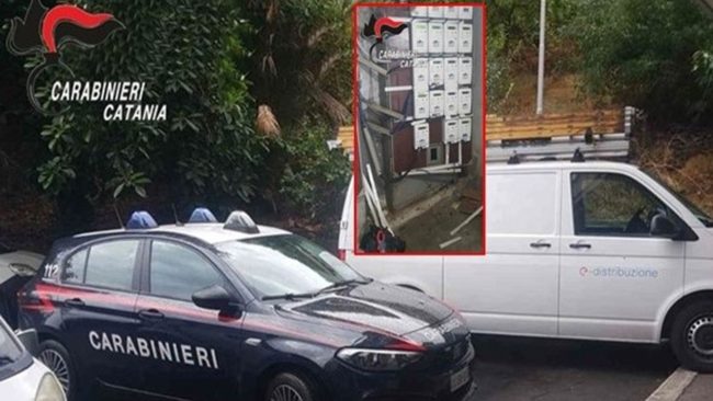 Catania, scoperti allacci abusivi alla rete elettrica: 4 persone denunciate per furto aggravato di energia