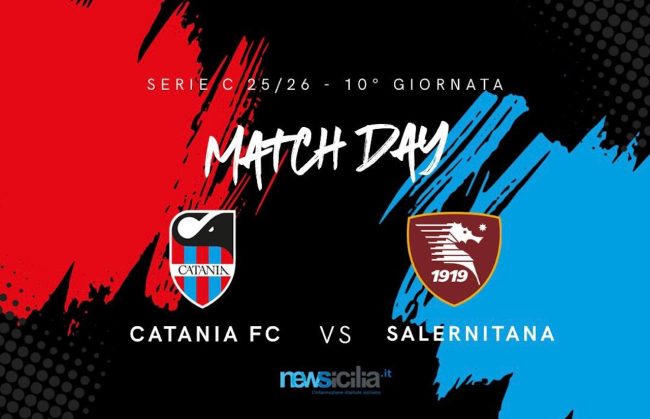 Catania – Salernitana 2-0: i rossoazzurri dominano, è delirio al Massimino