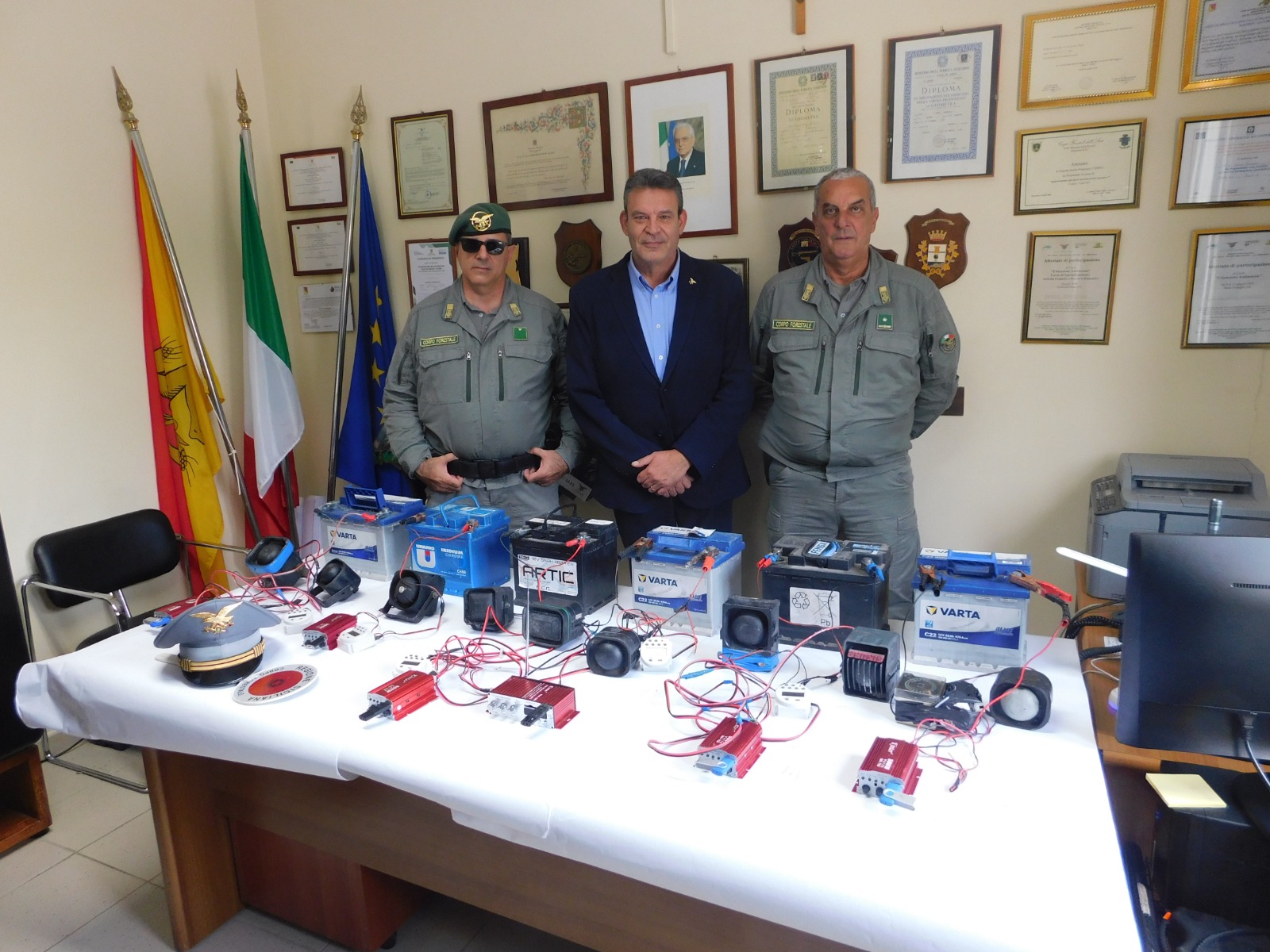 Operazione contro la caccia illegale alla quaglia a Siracusa
