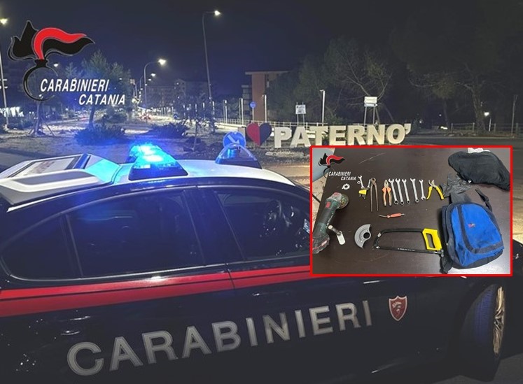 Paternò, colti in flagrante mentre rubano catalizzatori: arrestati due uomini