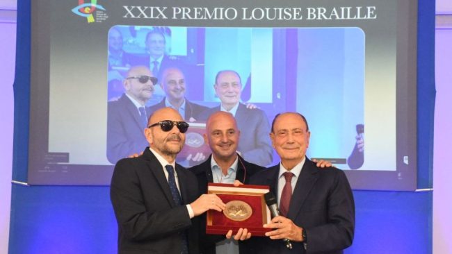 Alla Regione Siciliana il Premio Braille dell’Unione italiana ciechi