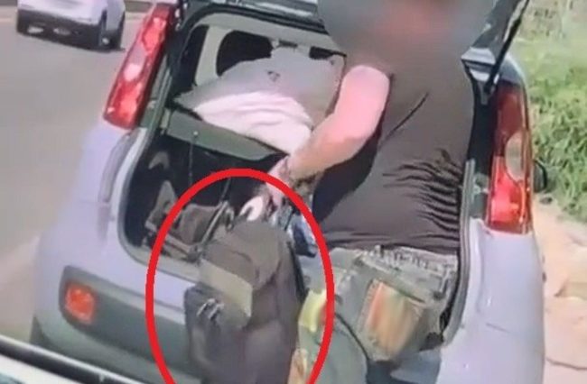 Ruba zaini e borse da un’auto parcheggiata sul viale Kennedy di Catania: 39enne incastrato dalla dash cam – VIDEO