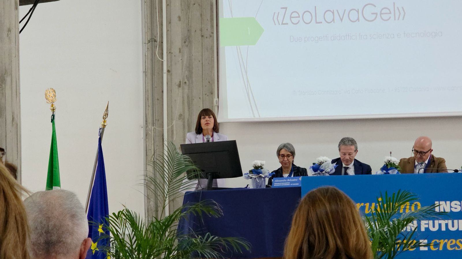 L’ITI “Cannizzaro” di Catania protagonista all’inaugurazione dell’anno scolastico “La Sicilia fa scuola”