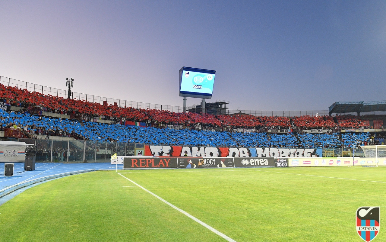 Chiuso il settore ospiti per Catania-Salernitana: il comunicato ufficiale