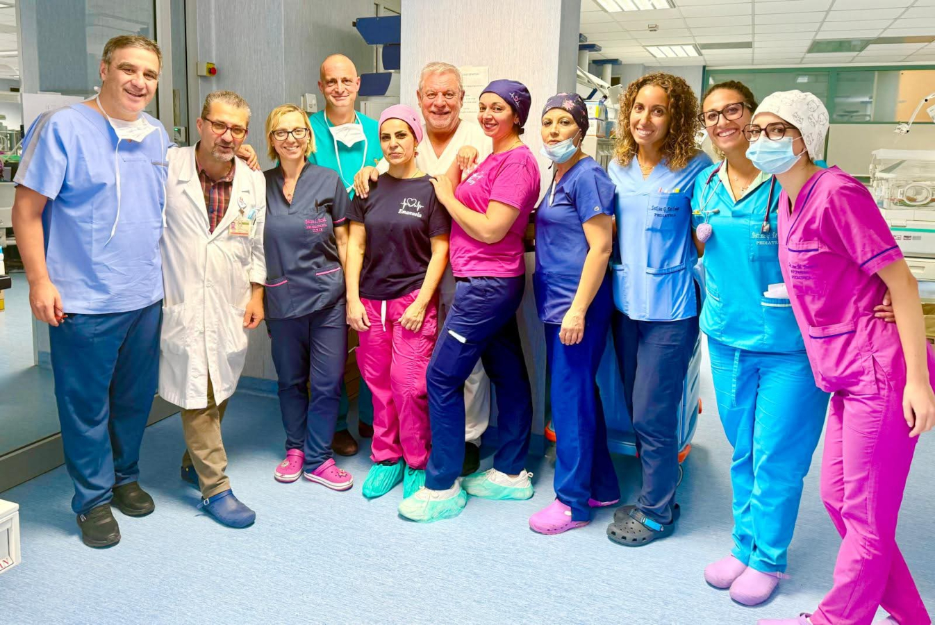Catania, prematura operata con successo: intervento congiunto Cannizzaro–Taormina