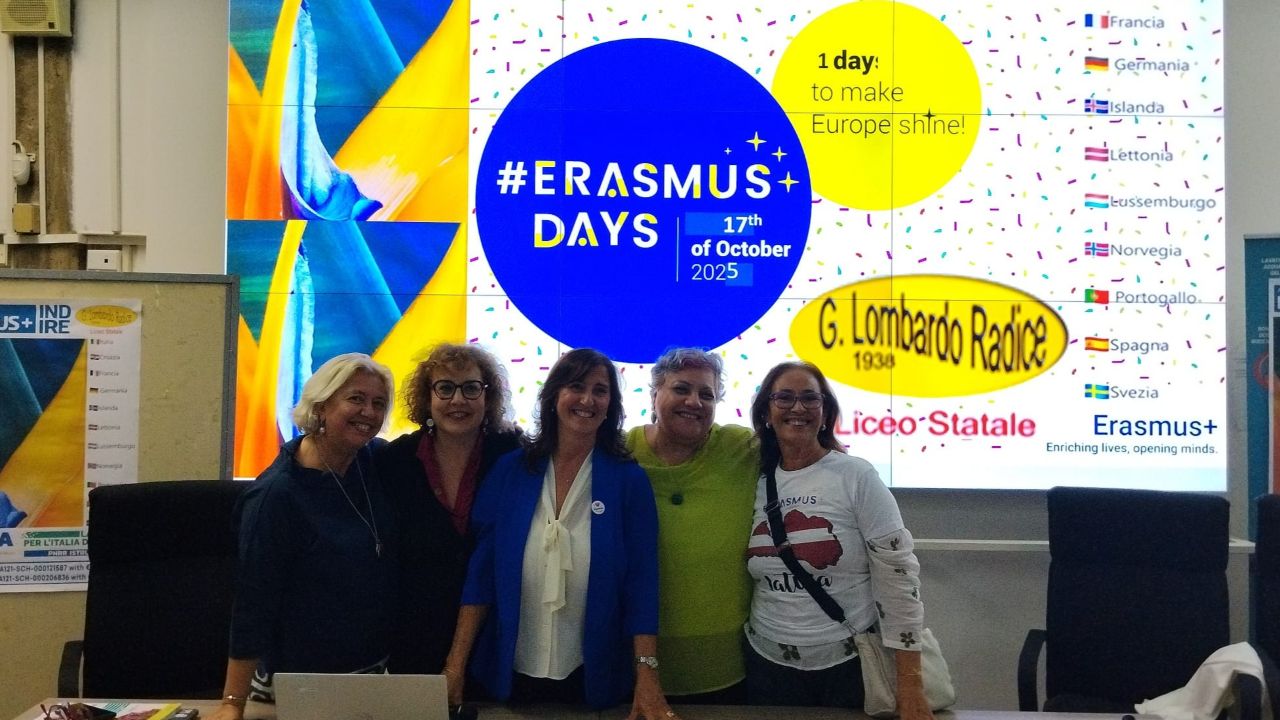 Erasmus Days al Liceo Lombardo Radice: gli studenti come “candele accese nell’Europa del futuro”