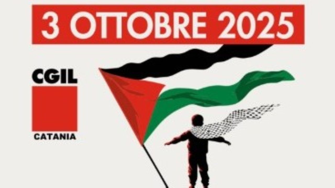 Ritenuto illeggittimo lo sciopero nazionale per la Flotilla: Cgil Catania parteciperà lo stesso