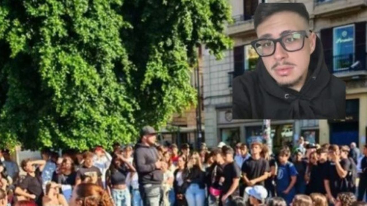 Palermo, in marcia anche i più giovani per la morte di Paolo Taormina