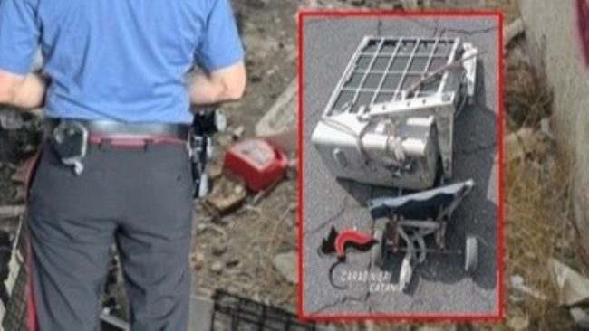 Tenta di rubare rame e un motore di condizionatore: un arresto a Catania
