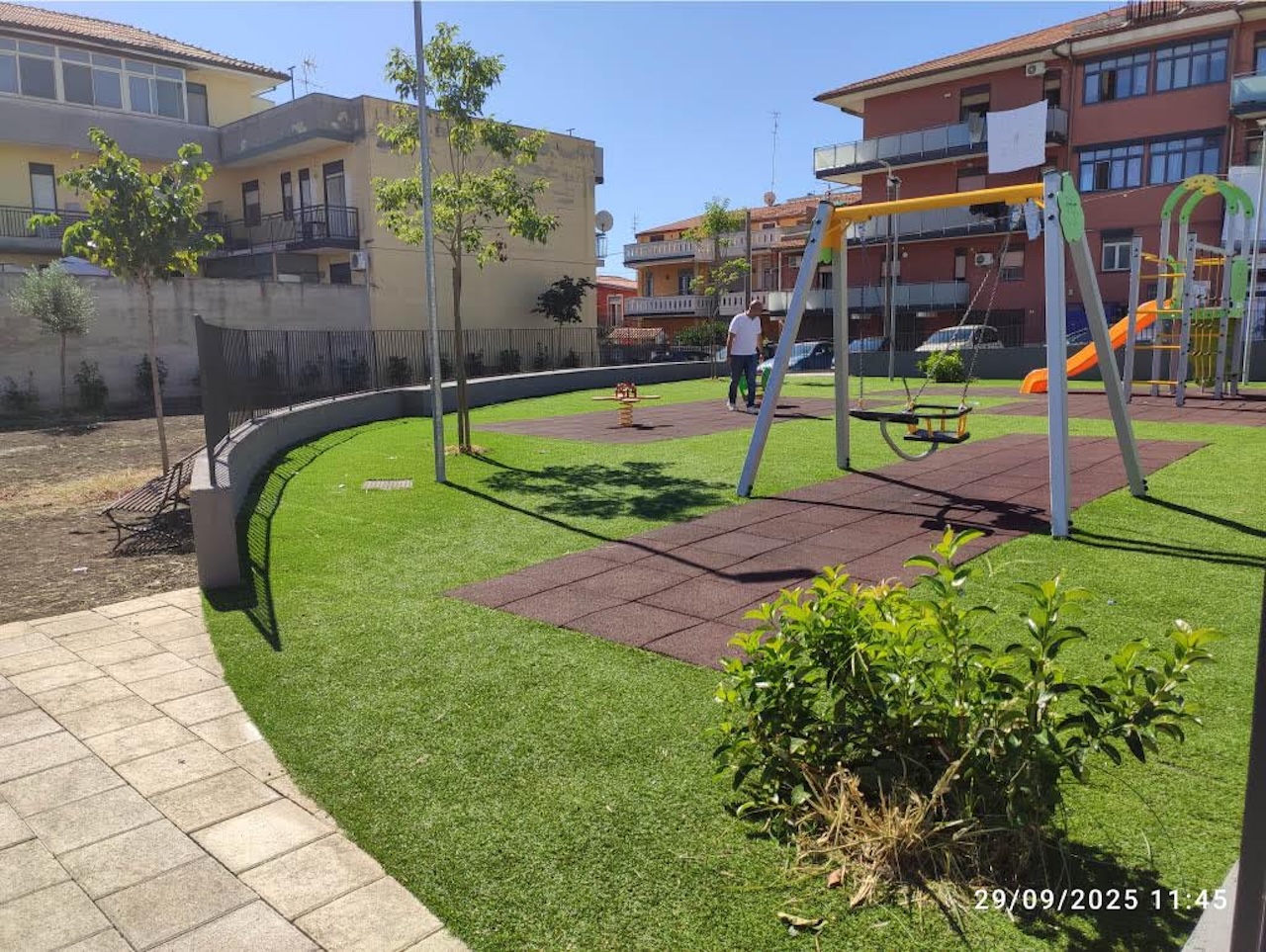 A San Giorgio nasce un nuovo spazio verde riqualificato con i fondi Pnrr A San Giorgio nasce un nuovo spazio verde riqualificato con i fondi Pnrr